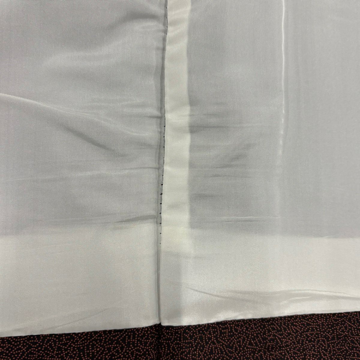 【美品】 江戶小紋 身長159cm 袖長66cm M 雙層 大和 落款あり 寶盡くし 紅紫 純蠶絲 名品級 一つ紋
