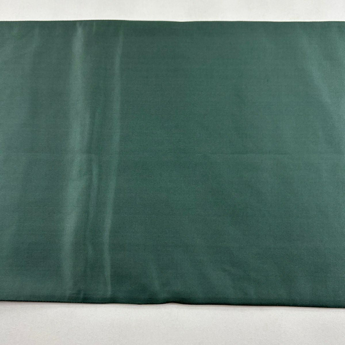 【美品】 袋帶 名品級 華紋 鳥 刺繡 金糸 深綠 六通 純蠶絲