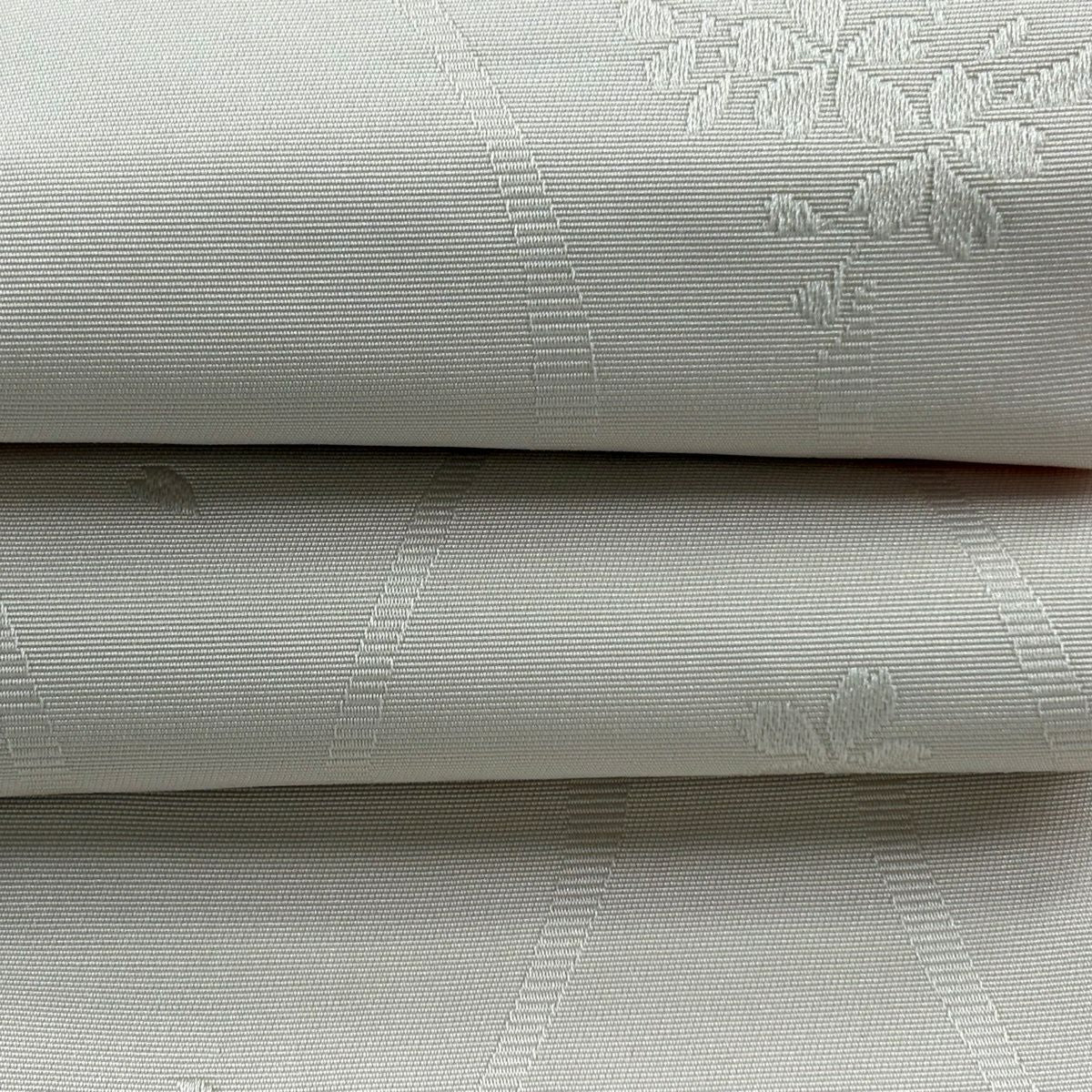 【美品】半幅帶 優品級 夏音 立涌 櫻花 米色 化纖