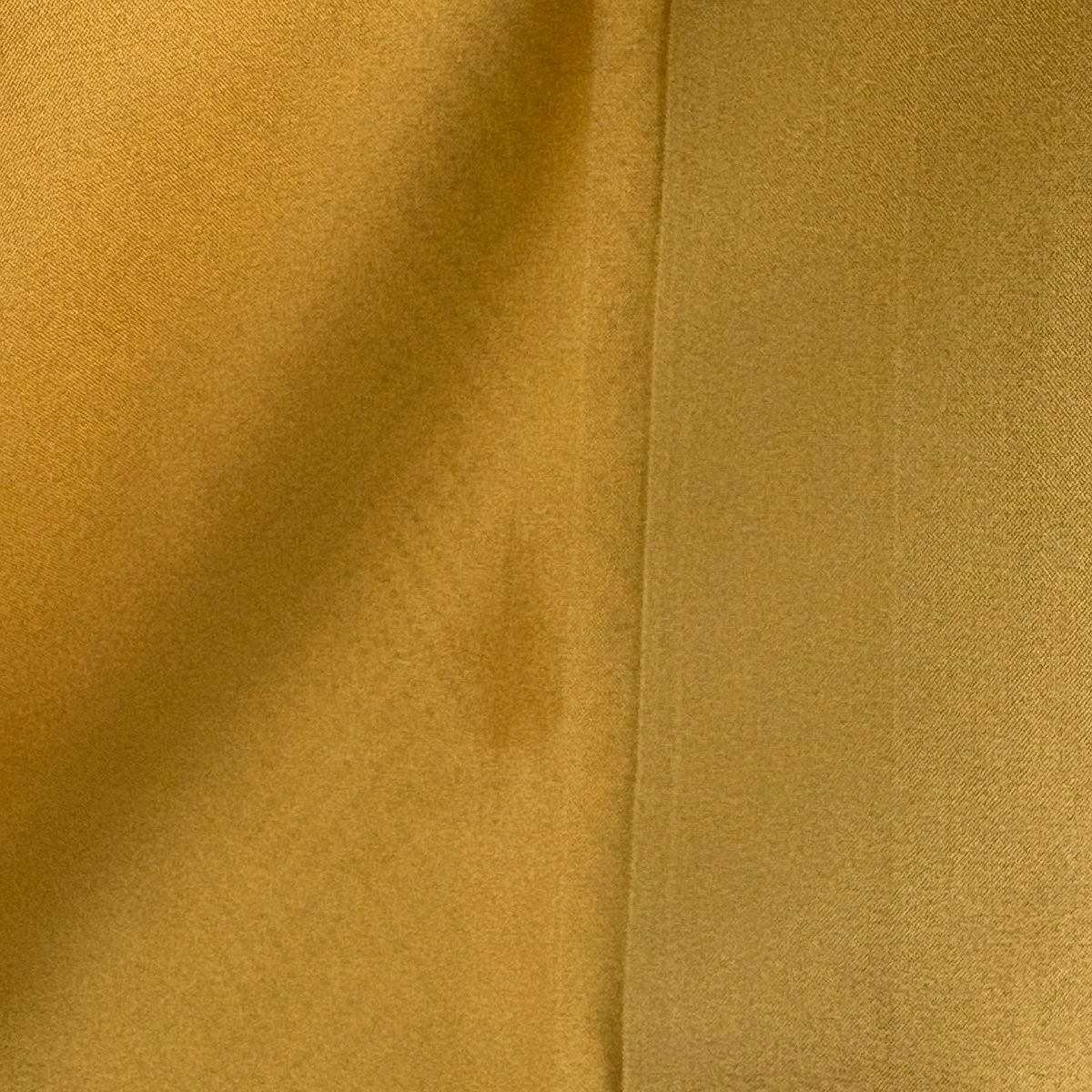 【美品】 紬織 身長167cm 袖長67.5cm L 雙層 袋帶套裝 紗綾形 米色 純蠶絲 優品級