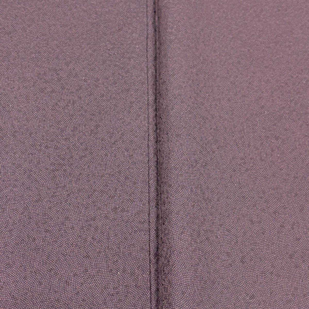 【美品】 江戶小紋 身長160cm 袖長68.5cm L 雙層 落款あり 鮫紋樣 灰紫 純蠶絲 名品級 一つ紋