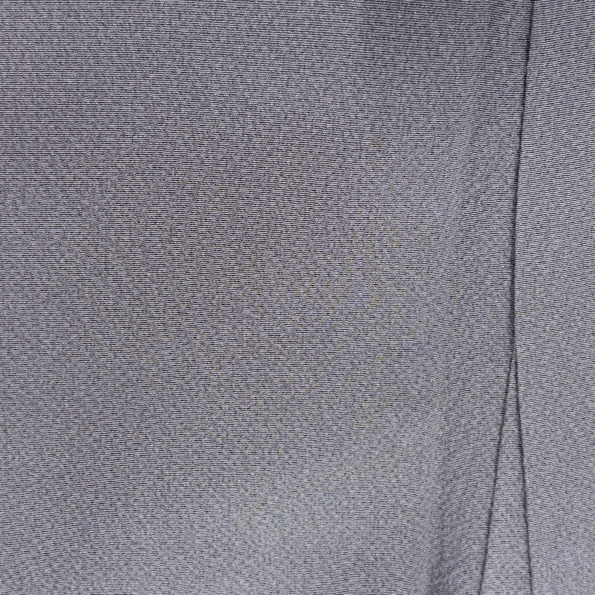 訪問服 身長157.5cm 袖長65cm M 雙層 花喰鳥 草花紋紋 刺繡 金彩裝飾 灰紫 純蠶絲 秀品級