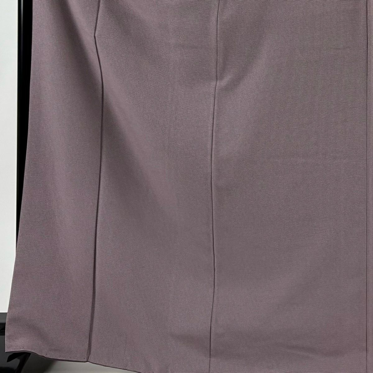 江戶小紋 身長168.5cm 袖長64.5cm M 雙層 角通 紫 純蠶絲 優品級