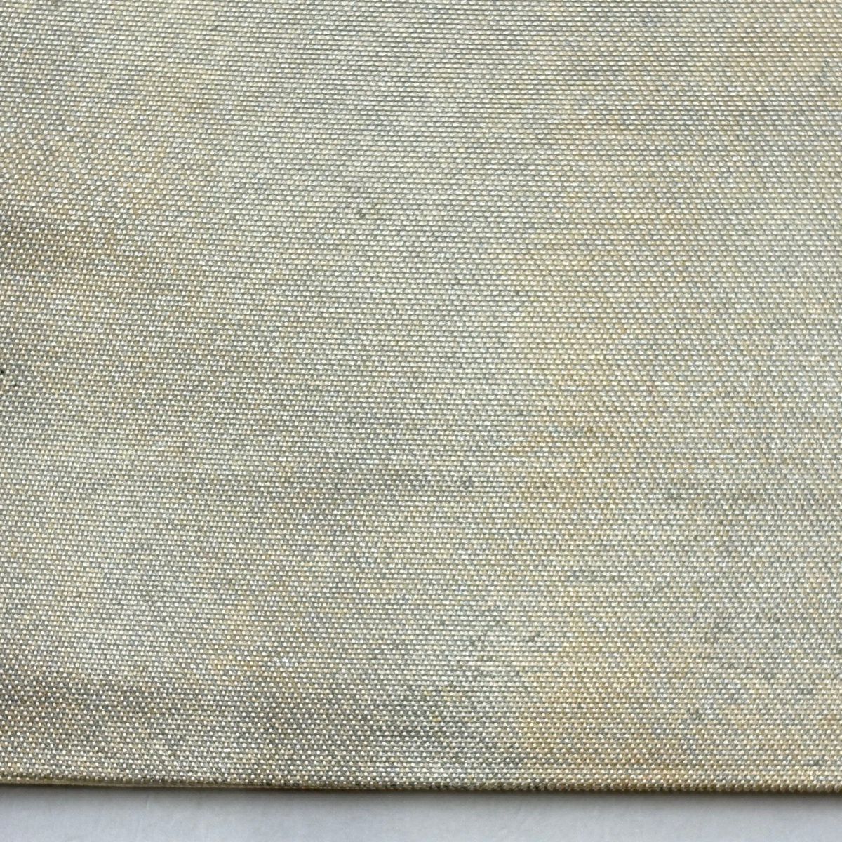 袋帶 秀品級 關西仕立 雜帳 菊花花 相良刺繡 金金箔 米色 大鼓圖案 純蠶絲