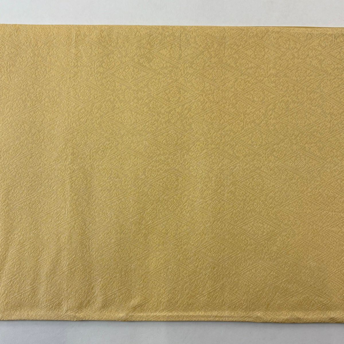 【美品】 袋帶 秀品級 華紋 花鳥 金絲 金金箔 金色 六通 純蠶絲