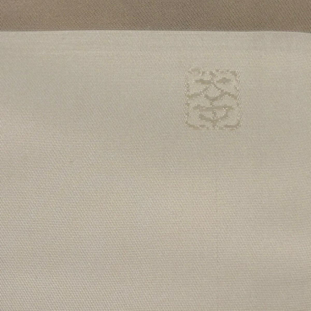 【美品】 名古屋帶 逸品級 附有落款 鳥獸戲畫 金金箔 淺茶 純蠶絲