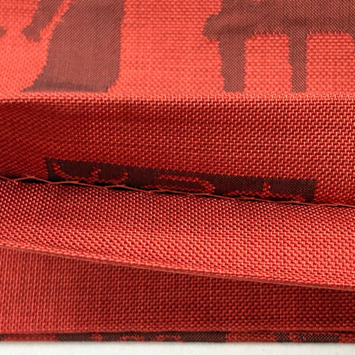 【美品】 袋帶 秀品級 木屋太 有落款 關西仕立 象 人物 紅 六通 純蠶絲