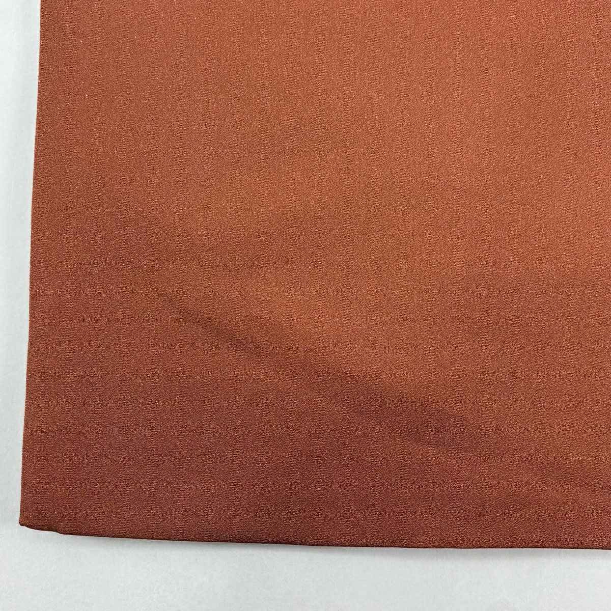 【美品】 袋帶 秀品級 落款あり 蓮根 笹 銀通し 紅茶 お太鼓柄 純蠶絲