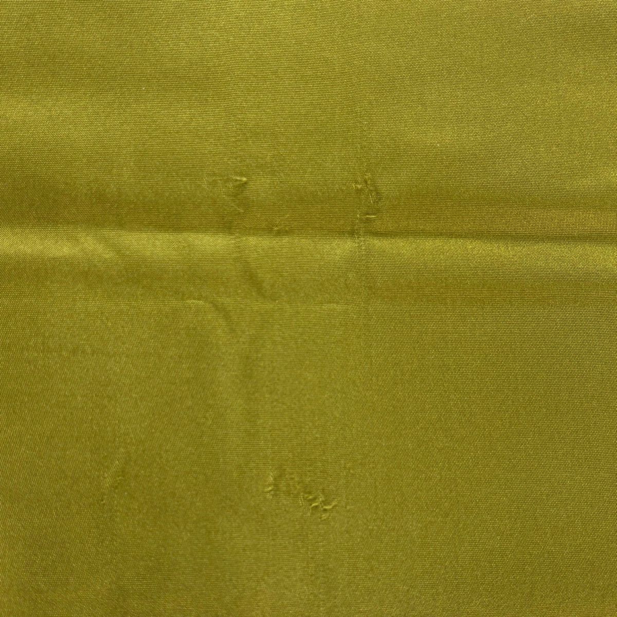【美品】 名古屋帶 秀品級 花唐草紋 霞 金金箔 鶯 純蠶絲
