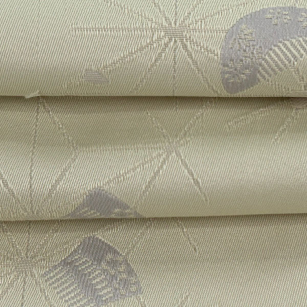 【美品】半幅帶 優品級 櫛 髮簪 米色 化纖