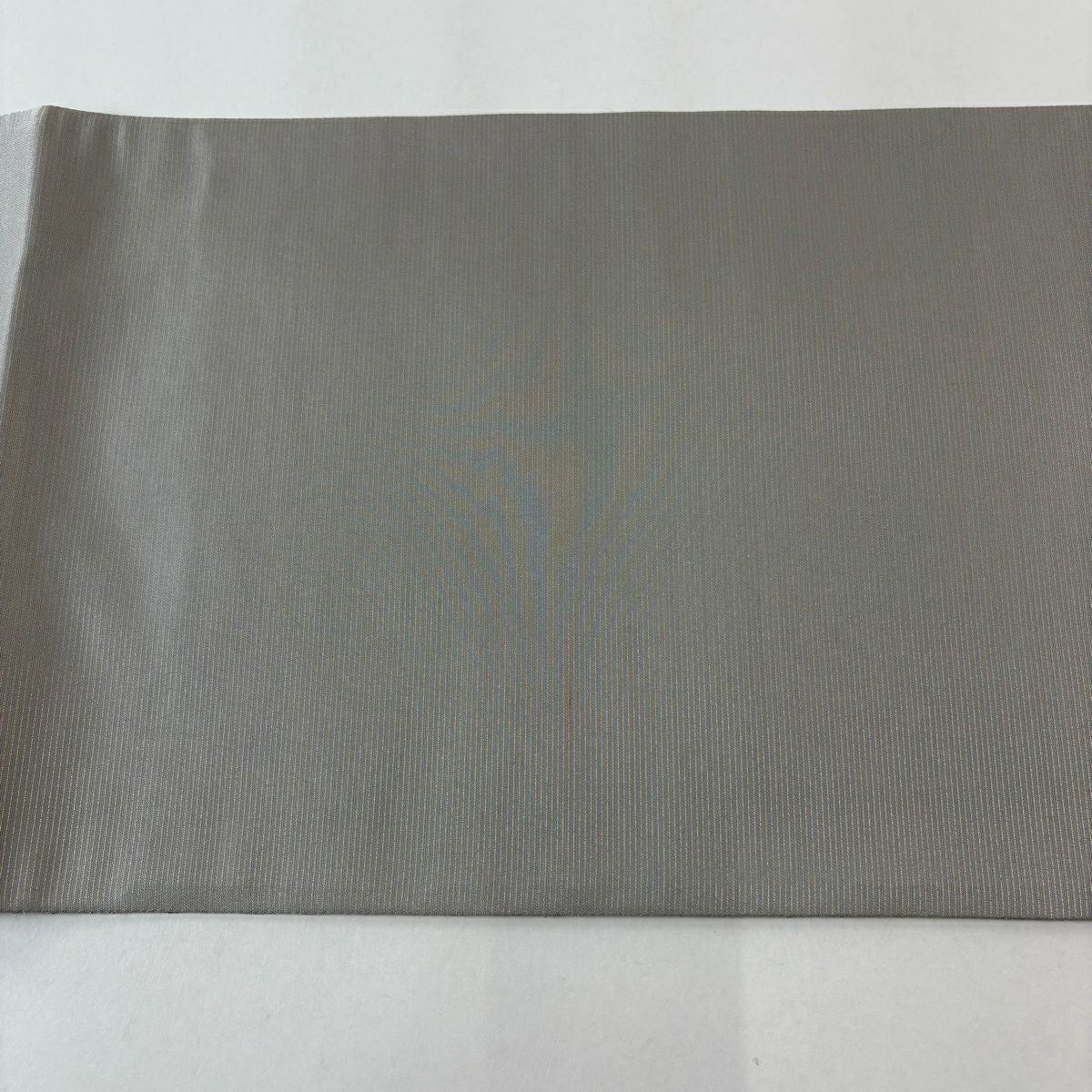 袋帶 名品級 市松樹 斜條 金銀絲 淺綠 全通 純蠶絲