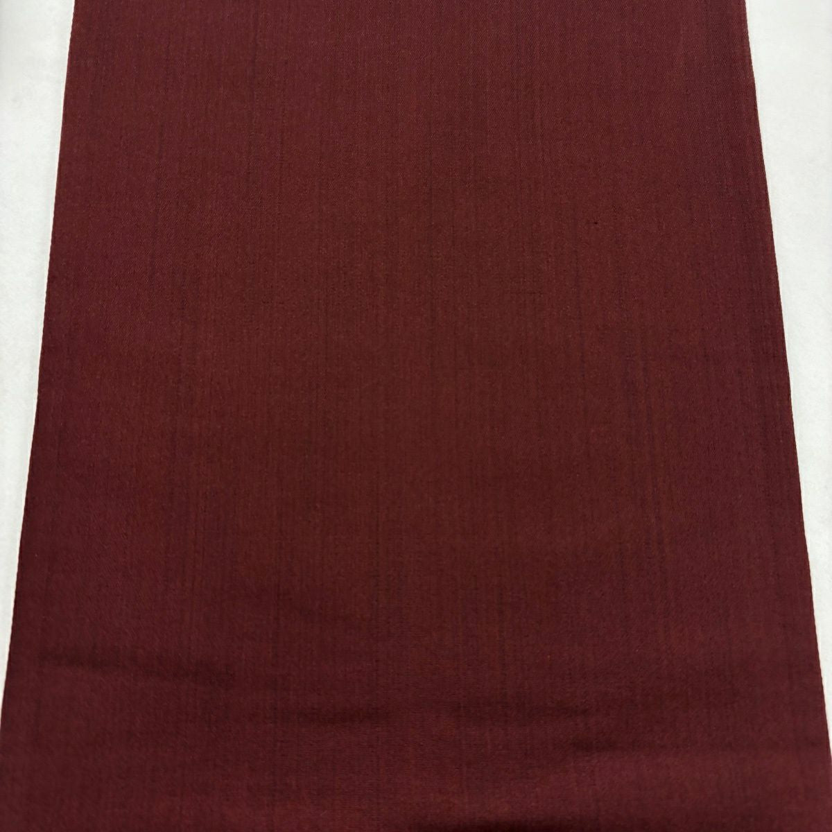 【美品】 袋帶 名品級 縞 草花紋 金糸 濃紫 全通 純蠶絲