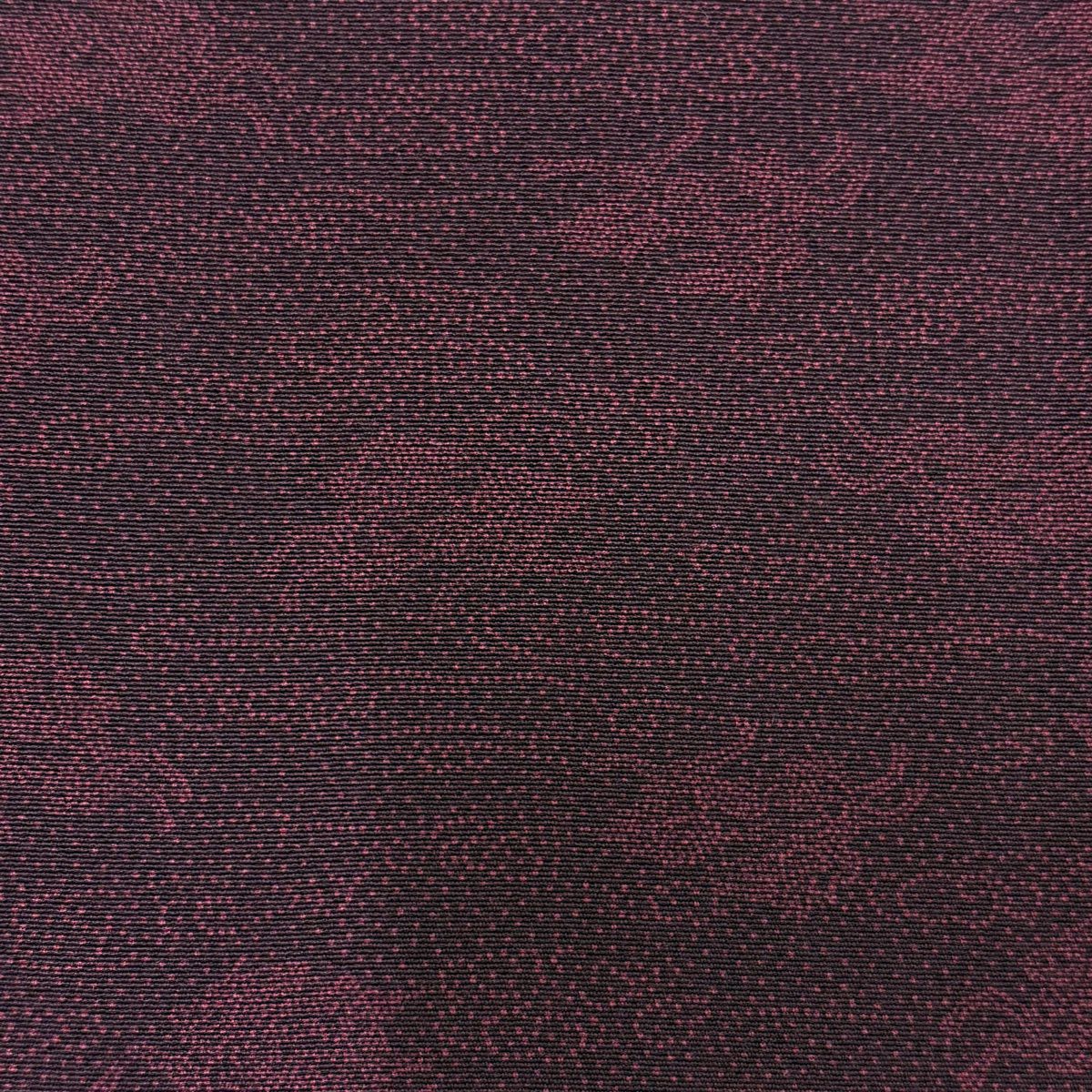 【美品】 江戶小紋 身長154cm 袖長64.5cm M 雙層 人間國寶 中村勇二郎 落款あり 動物 濃紫 純蠶絲 名品級
