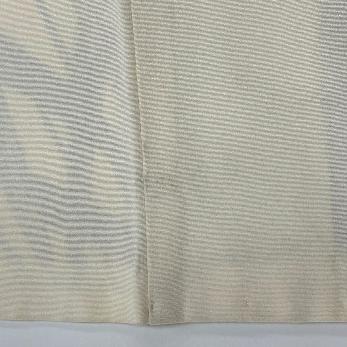 【美品】訪問服 身長160.5cm 袖長65.5cm M 雙層 落款あり 葉柄 斜紋 灰紫 純蠶絲 名品級