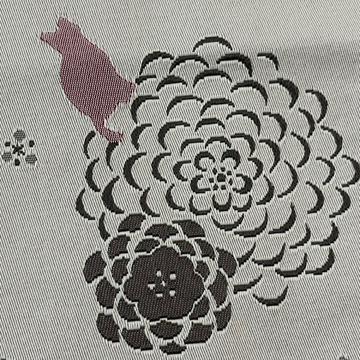 半幅帶 優品級 菊花 猫 灰茶 化纖