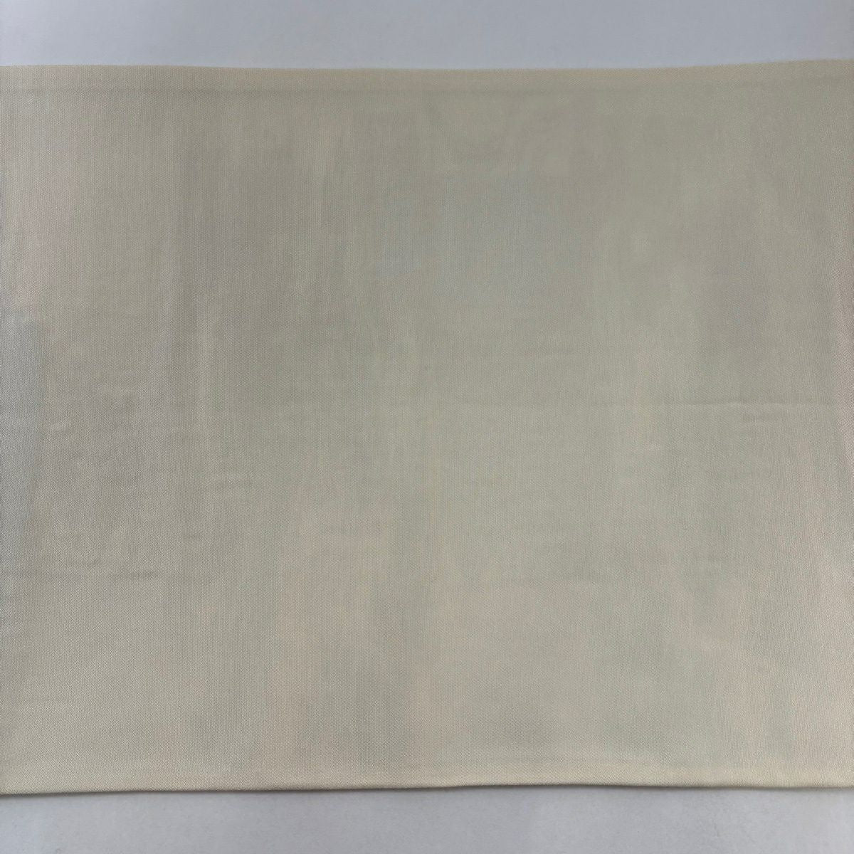 【美品】 袋帶 名品級 草花紋 色紙 金金箔 金線 米色 六通 純蠶絲