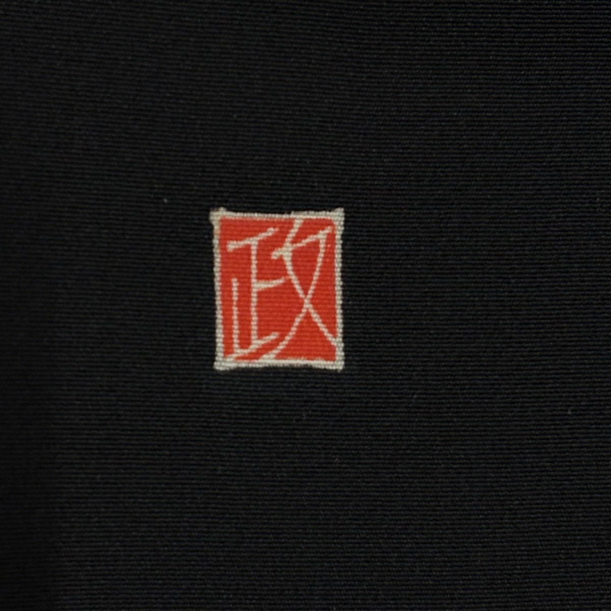 黑留袖禮服 身長159cm 袖長62cm S 雙層 落款 花籠 枝梅花 黑 純蠶絲 優品級