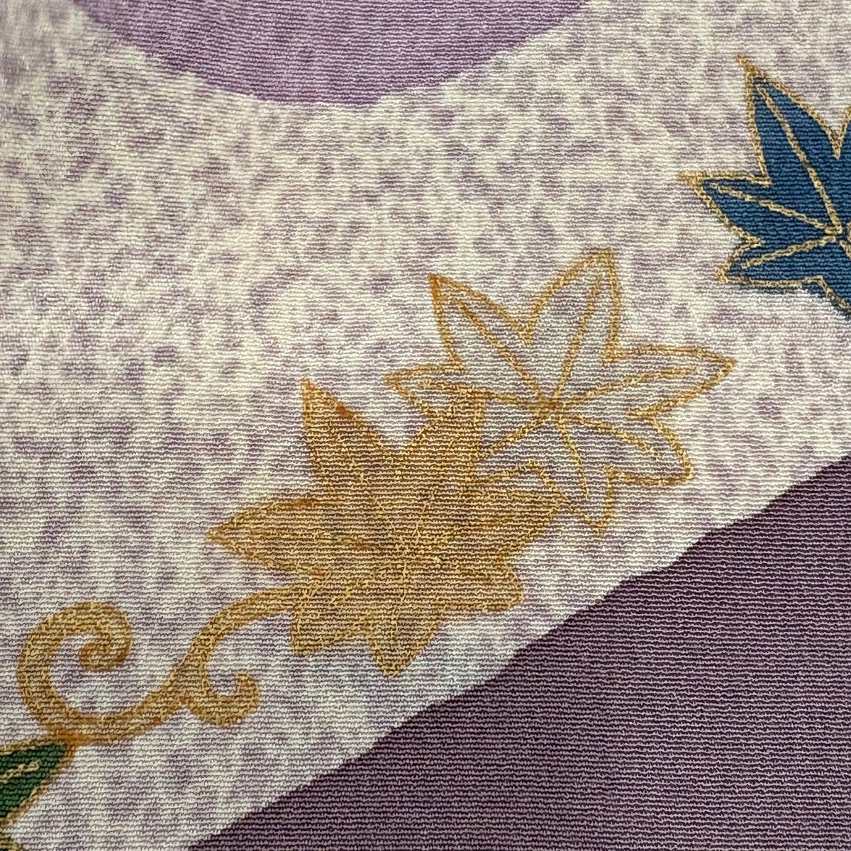 訪問服 身長153.5cm 袖長61cm S 雙層 落款有 松樹竹子梅花 鎌倉文 金絲 金銀彩 淺小豆 純蠶絲 優品級