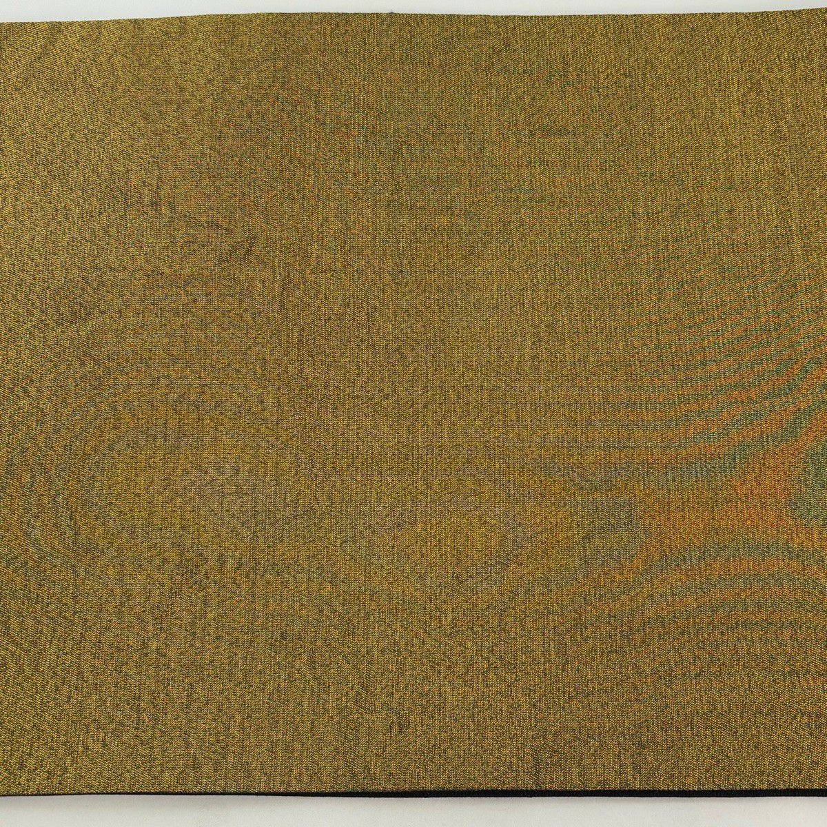 【美品】 袋帶 秀品級 櫻花 流水 金金箔 金絲 黑 六通 純蠶絲