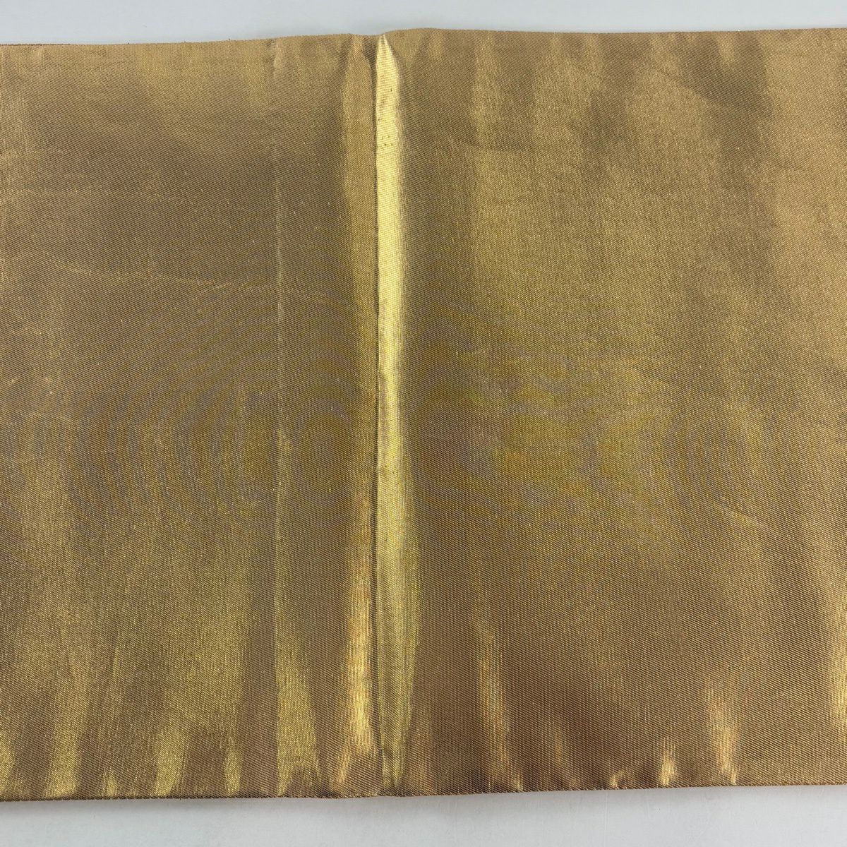 【美品】 袋帶 秀品級 蜀江文 花 金金箔 金銀彩 金色 六通 純蠶絲