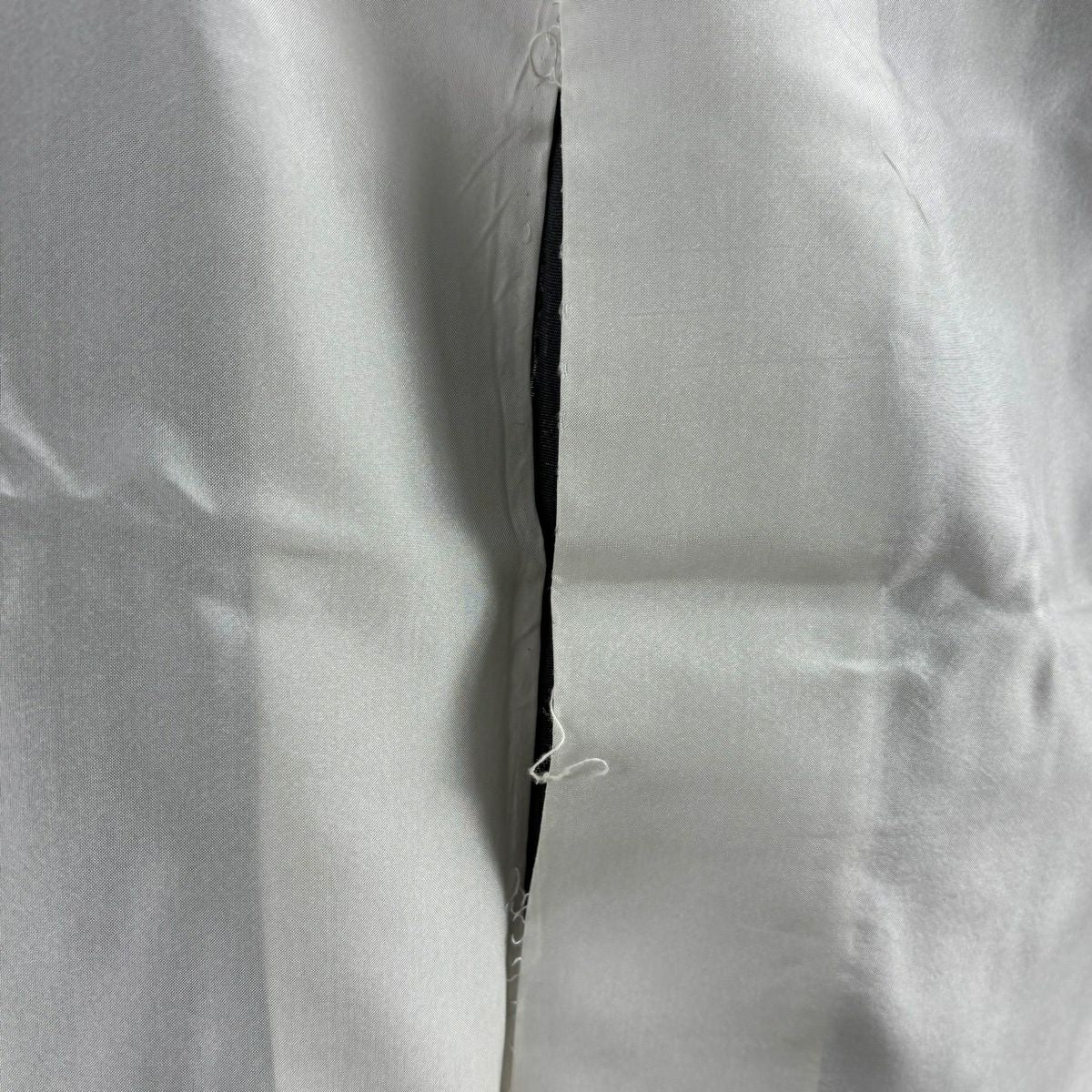 付下 身長165cm 袖長65cm M 雙層 草花紋紋 冊子 深藍 純蠶絲 秀品級