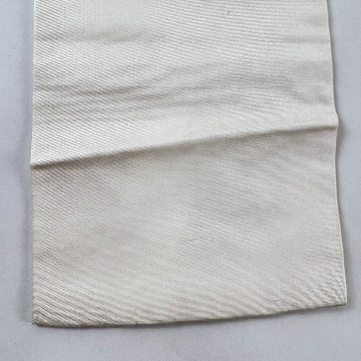 名古屋帶 逸品級 兔子 奶油色 純蠶絲