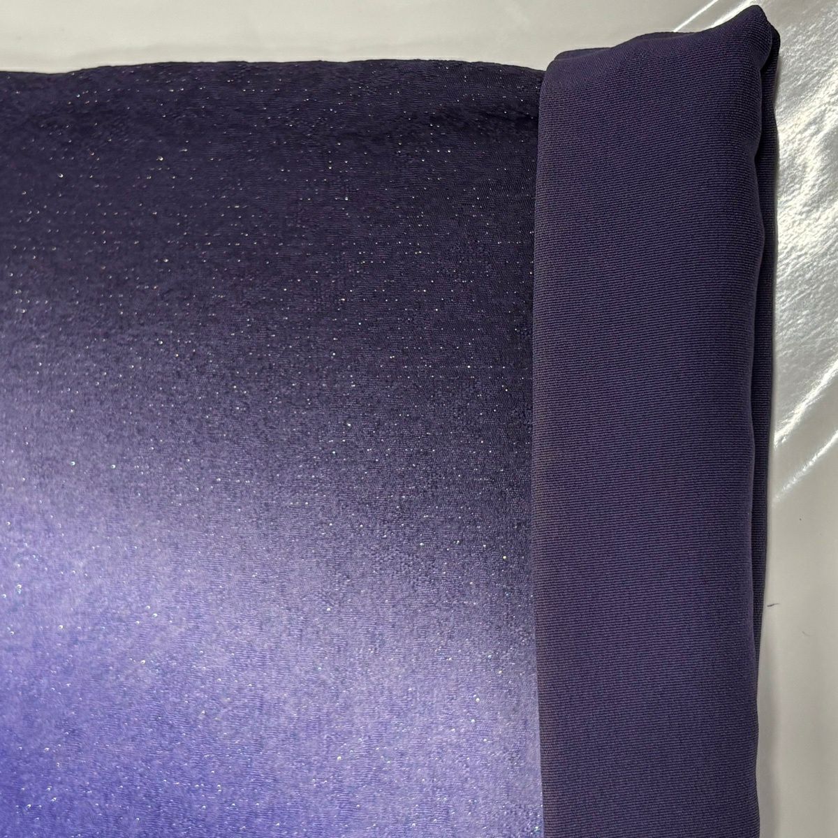振袖禮服 身長162cm 袖長70.5cm L 雙層 大和 草花紋紋 蝴蝶結 銀通 金銀彩 紫 純蠶絲 名品級