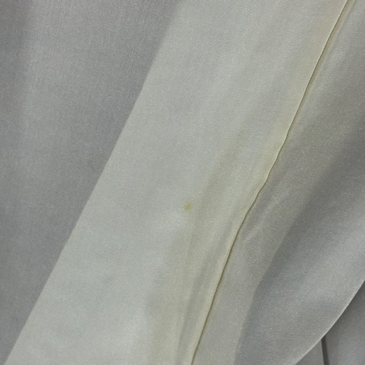 訪問服 身長155cm 袖長65cm M 雙層 貝桶 仙鶴 金絲 金銀彩 橙色 純蠶絲 秀品級