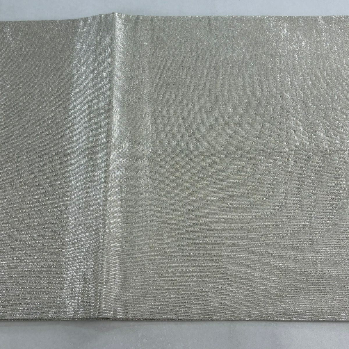 【美品】 袋帶 逸品級 じゅらく 落款あり 帝王紫 花丸紋 牡丹 金絲 金金箔 銀色 大鼓圖案 純蠶絲