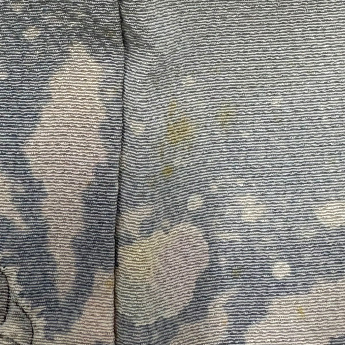 訪問服 身長151cm 袖長61.5cm S 雙層 翠山工房 落款あり 辻花染 漸層 青灰 純蠶絲 秀品級