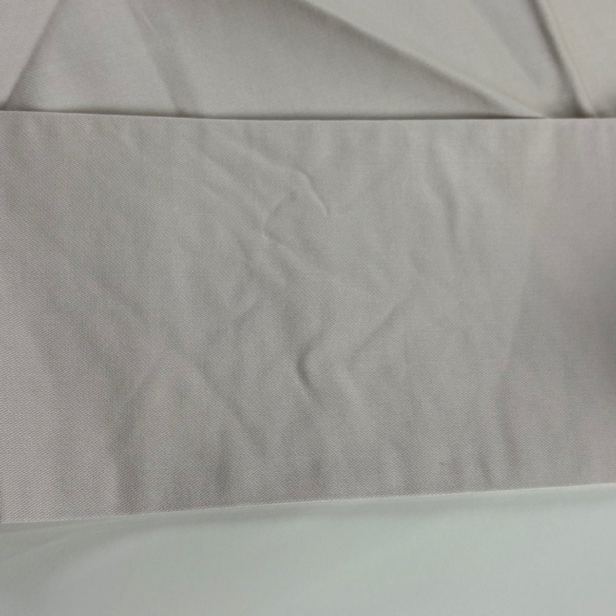 【美品】 名古屋帶 秀品級 關西仕立 草花紋紋 金金箔 粉米色 純蠶絲