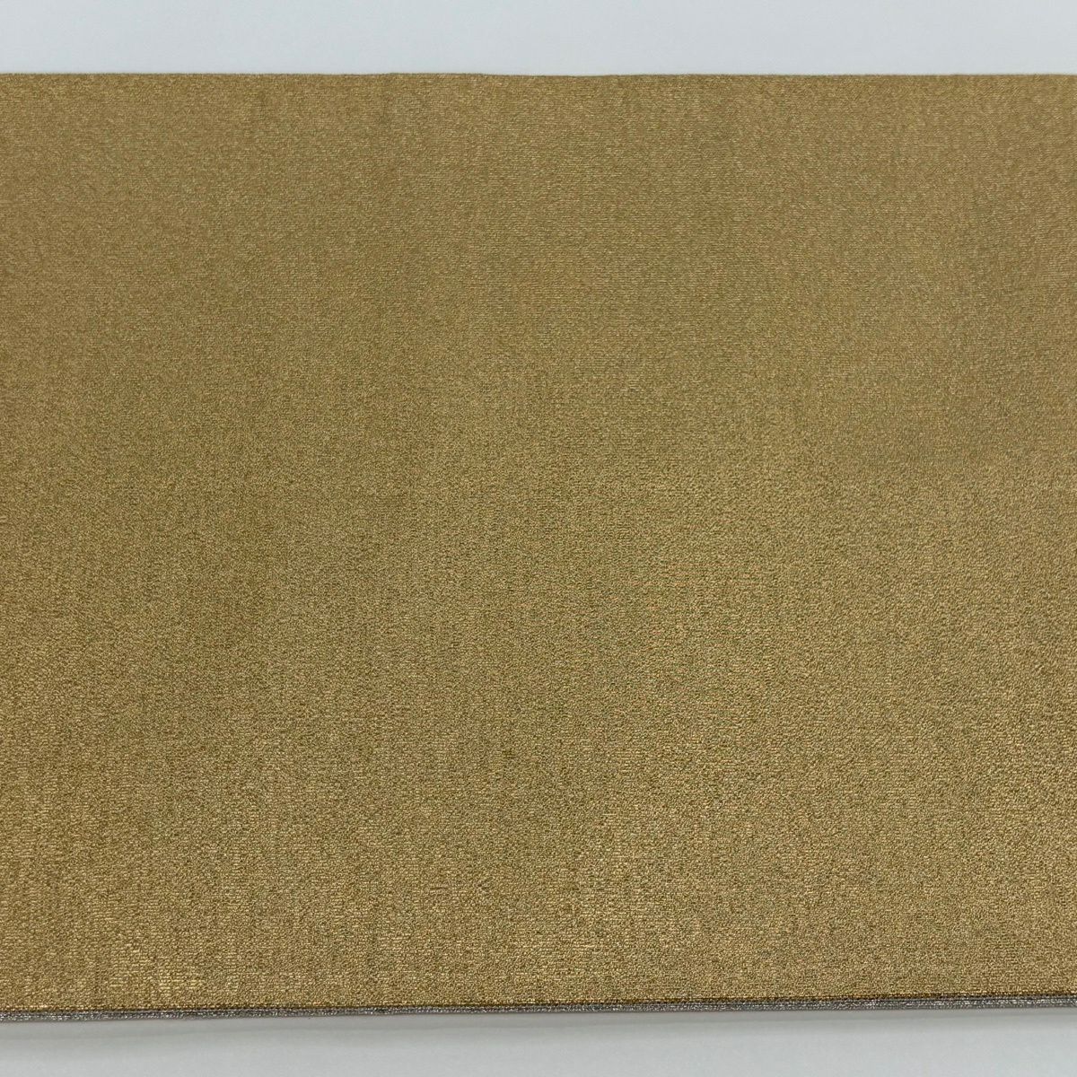 【美品】 袋帶 秀品級 藤林德扇子 落款あり 金絲 金色 全通 純蠶絲