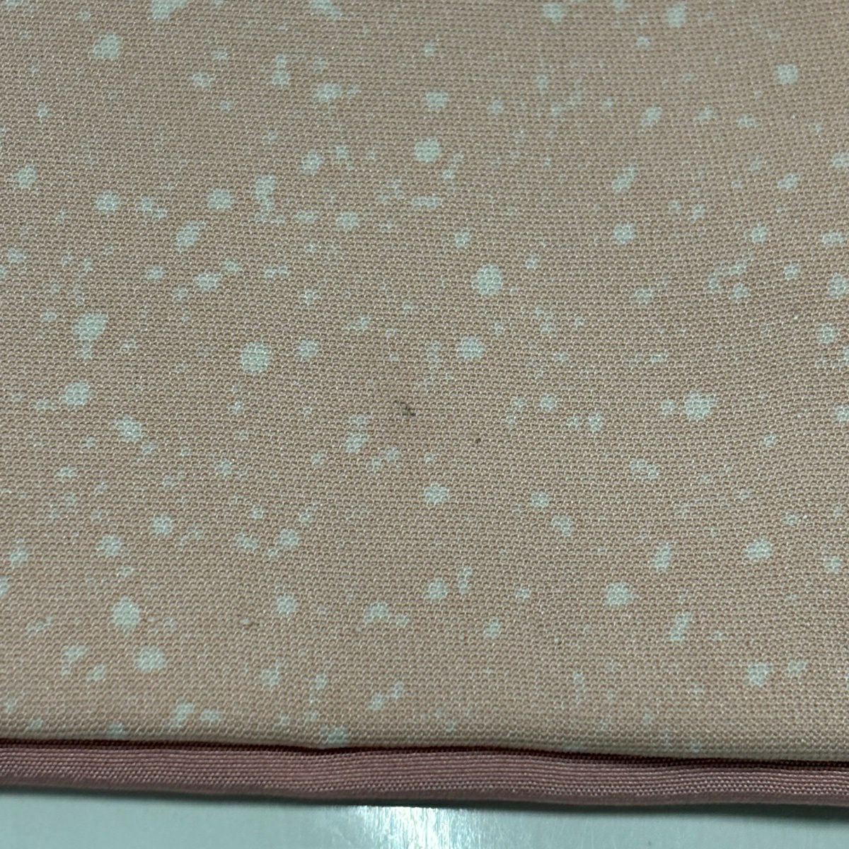 【美品】訪問服 身長162cm 袖長67cm M 雙層 草花紋紋 芝色 漸層 淺粉色 純蠶絲 優品級