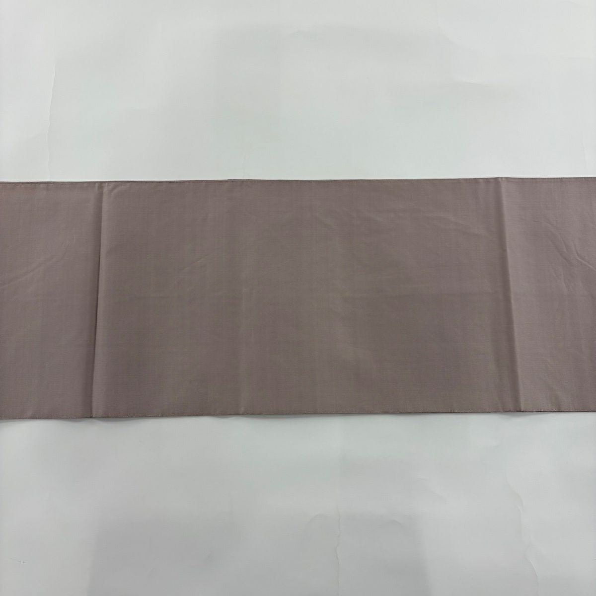 【美品】 袋帶 名品級 扇子 草花紋 金金箔 淺小豆 大鼓圖案 純蠶絲