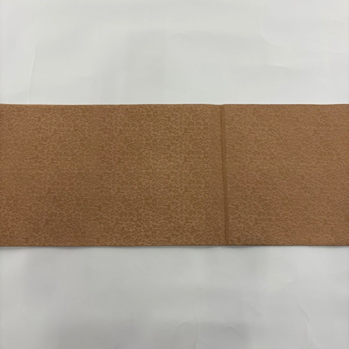【美品】 袋帶 名品級 橘 波 金銀彩 薄茶 純蠶絲