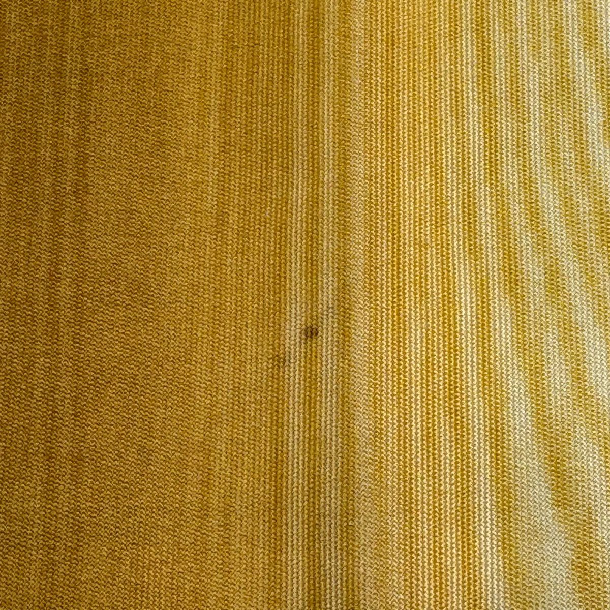 【美品】 名古屋帶 名品級 熊谷好博子 落款 木目 山吹茶 純蠶絲
