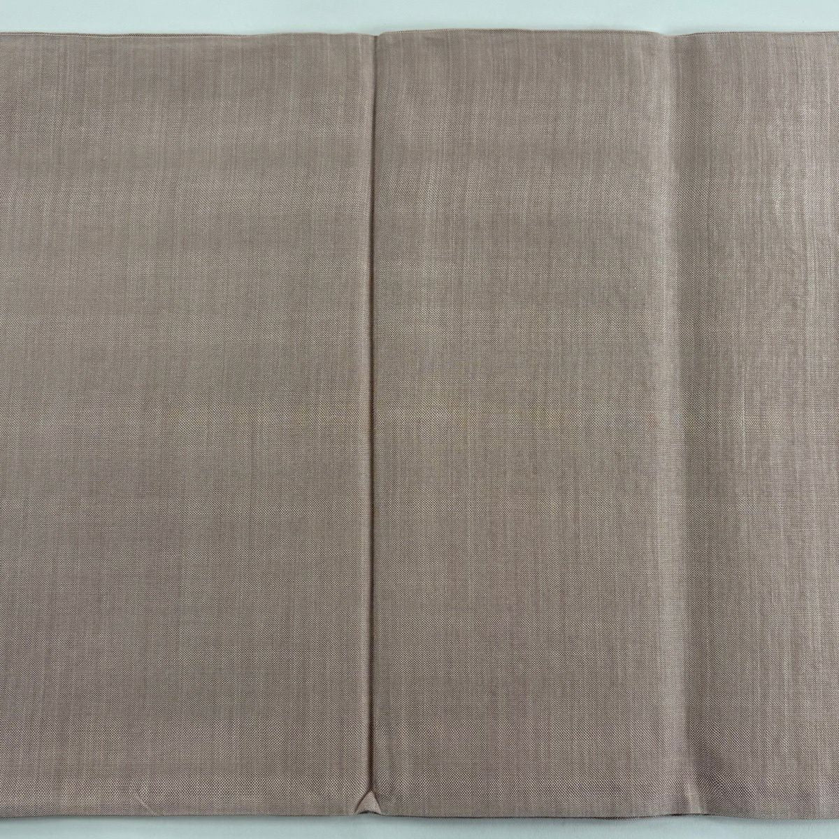 【美品】 袋帶 名品級 菊花 鳥 金絲 金金箔 淺豆色 お太鼓圖案 純蠶絲