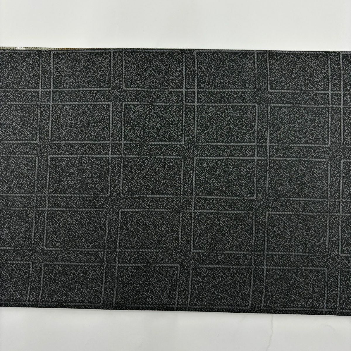 【美品】 袋帶 名品級 壁絲 麻葉 燕 灰綠 全通 純蠶絲