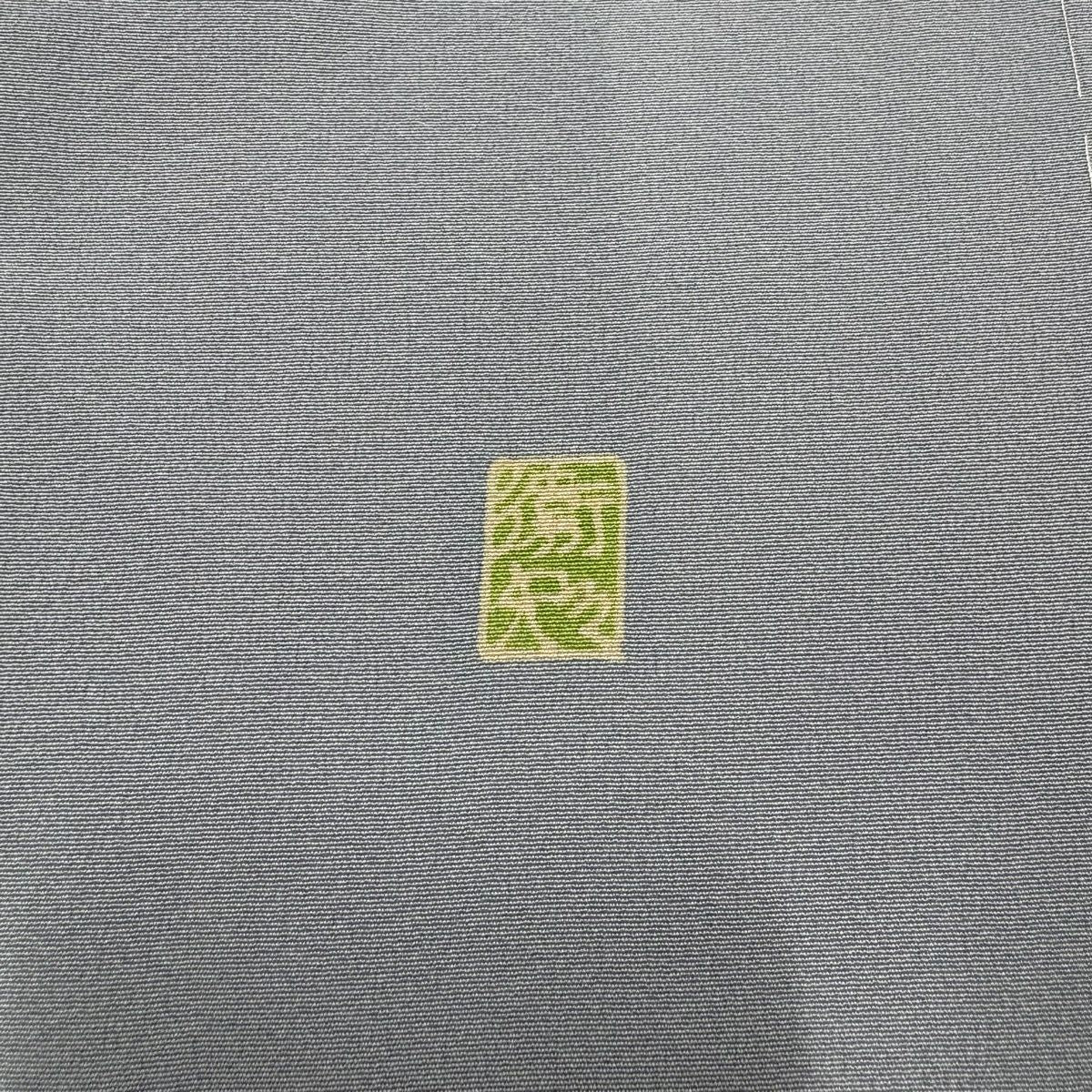 訪問服 身長169.5cm 袖長69.5cm L 雙層 和泉衛知 加賀友禪 落款あり 枝花 染分 ぼかし 水藍色 純蠶絲 名品級