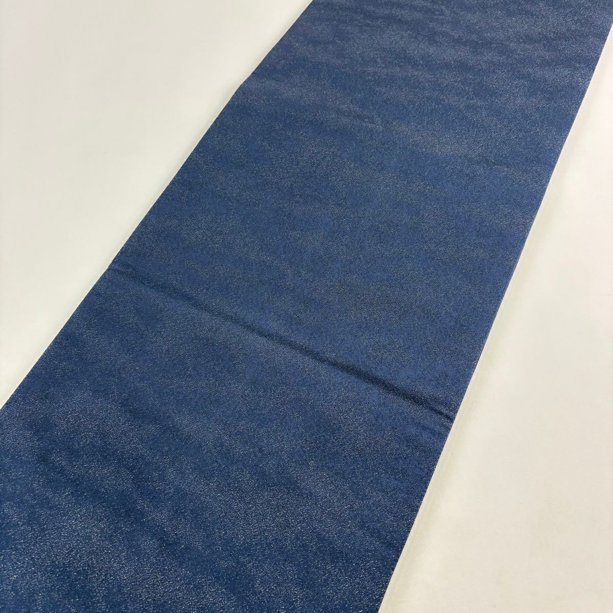 袋帶 秀品級 幾何學 金絲 金銀彩 青灰 純蠶絲