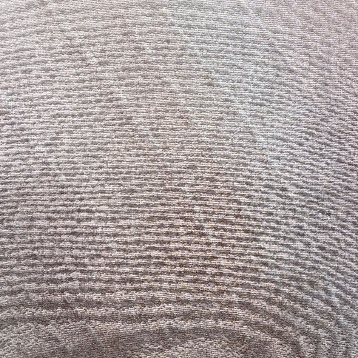 【美品】 袋帶 秀品級 有落款 幾何學圖案 漸變 薄紫 全通 純蠶絲