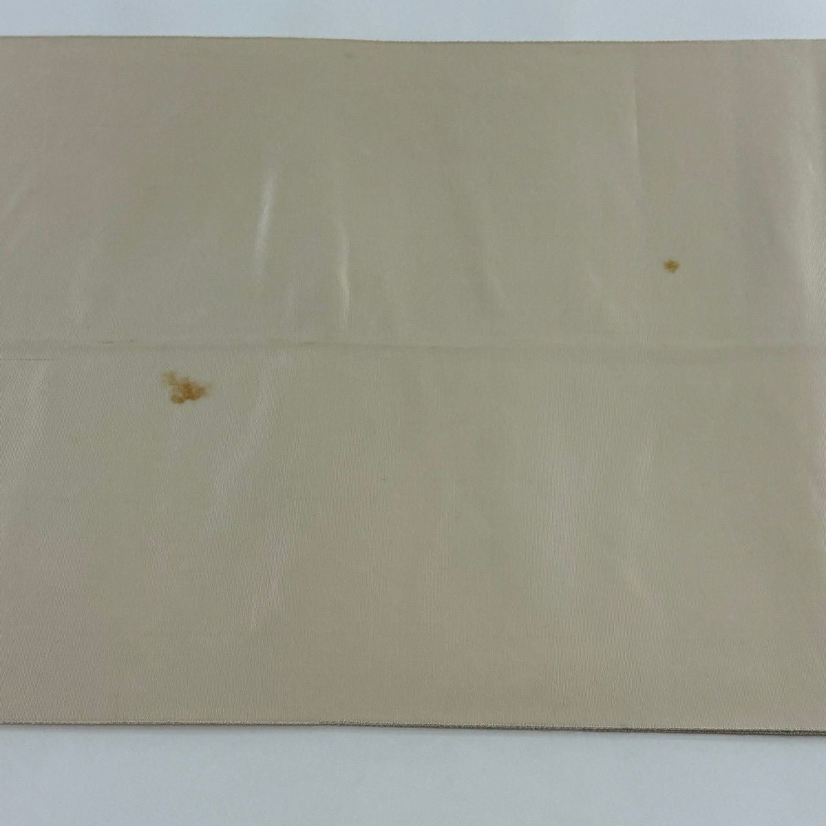 袋帶 逸品級 由水十久監修 落款あり 關西裁縫 童 番傘 金金箔 米色 お太鼓柄 純蠶絲