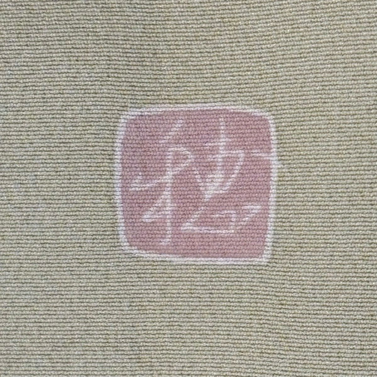 【美品】 付下 身長160.5cm 袖長68cm L 雙層 落款 草花紋 垣根 染分 ぼかし 艾綠 純蠶絲 秀品級