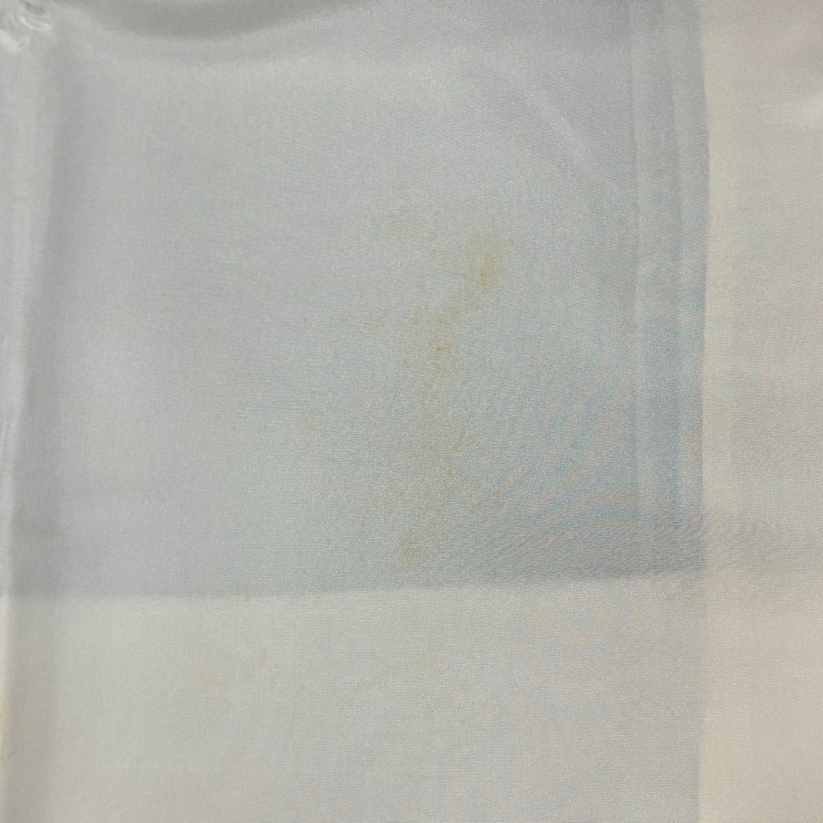 訪問服 身長159cm 袖長68.5cm L 雙層 菊花 龜甲 金絲 金銀彩 水色 純蠶絲 秀品級