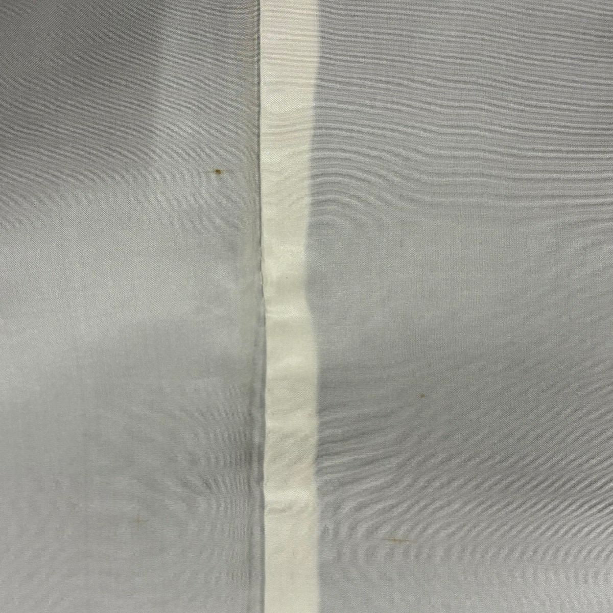 【美品】訪問服 身長155cm 袖長62cm S 雙層 秋草 金糸 刺繡 灰紫 純蠶絲 秀品級