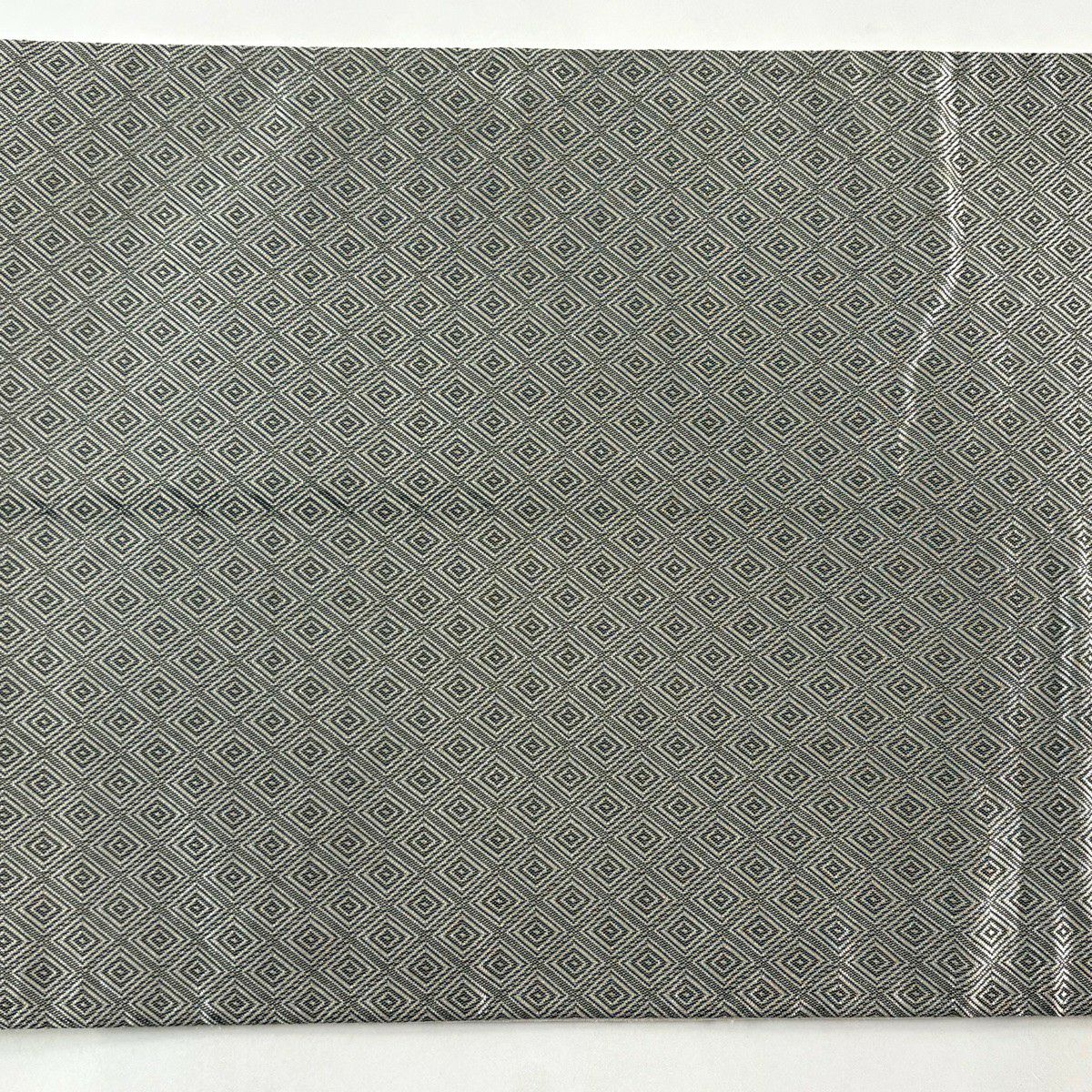 袋帶 秀品級 華紋 櫻花 刺繡 金線 銀 六通 純蠶絲