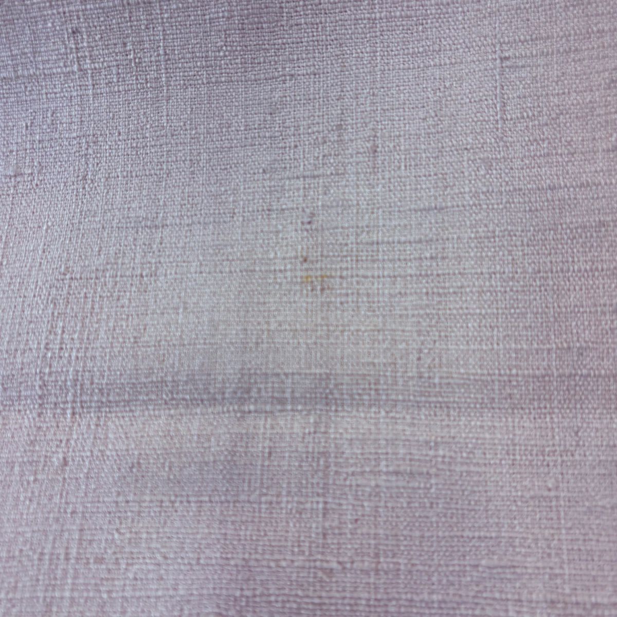 【美品】 名古屋帶 秀品級 紬織織 八寸名古屋帶 松樹葉仕立 縞模樣 米色 純蠶絲