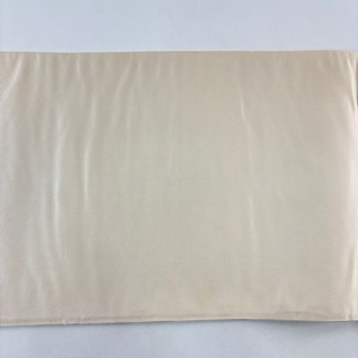 【美品】 袋帶 秀品級 華紋 櫻花 螺鈿 金銀彩 米色 大鼓圖案 純蠶絲