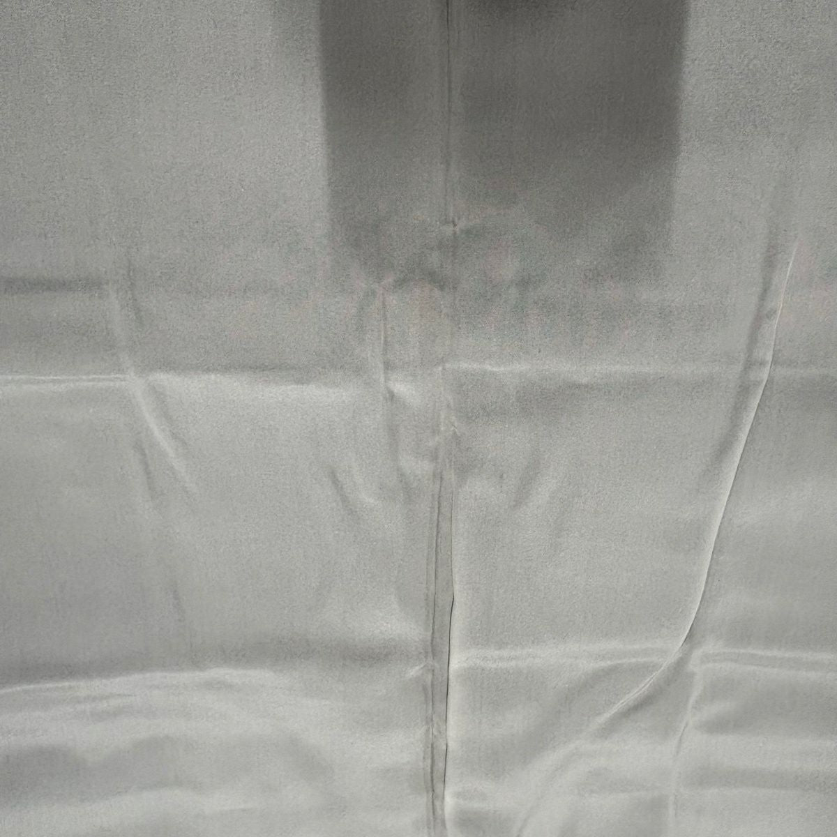【美品】 紬織織 身長164.5cm 袖長68cm L 雙層 草花紋紋 縞紋 墨 黑 純蠶絲 秀品級