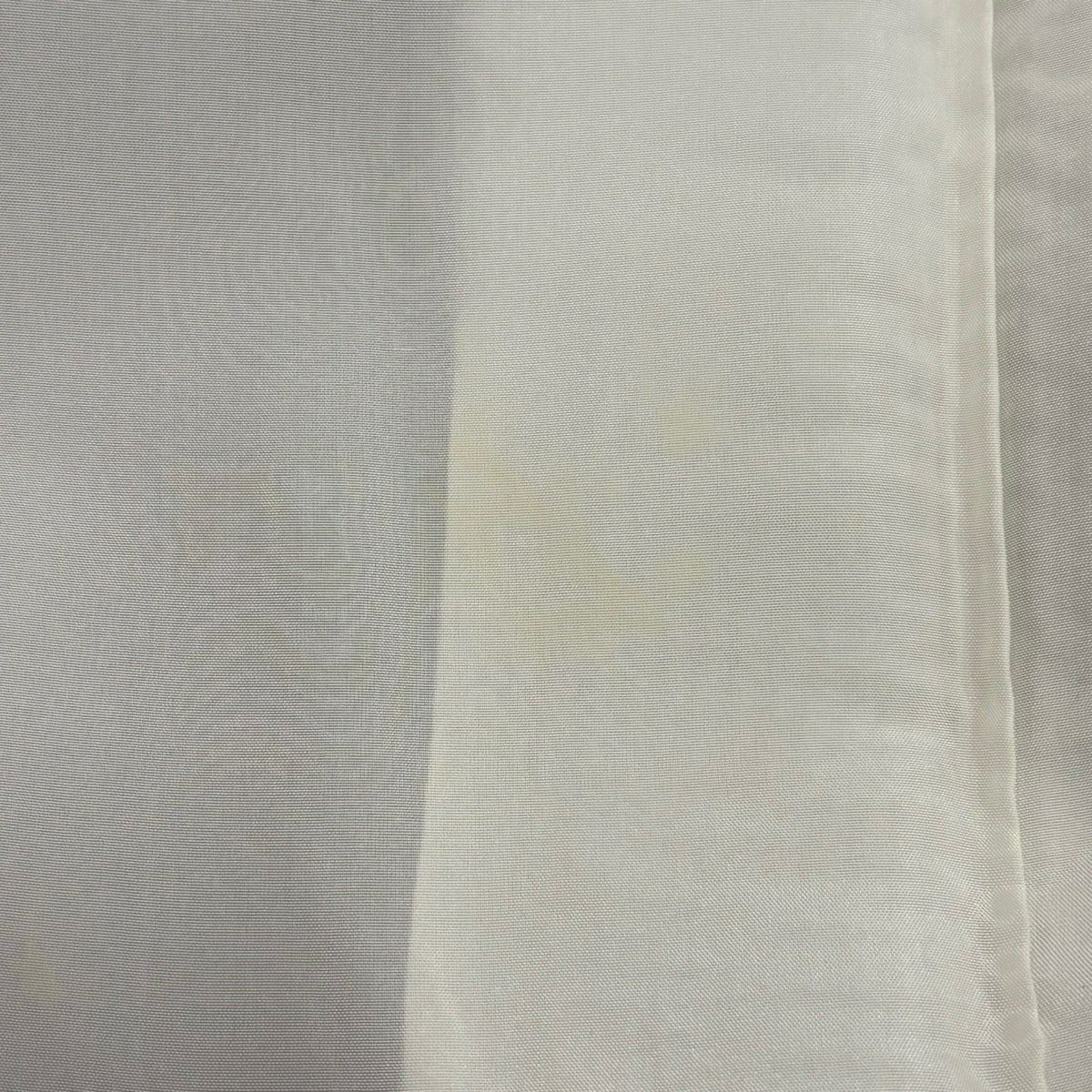 付下 身長151.5cm 袖長61.5cm S 雙層 花 橫條 銀線 金銀彩 深紫 純蠶絲 優品級